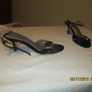 Platnum B.P heeled sandals rhinestone decoration 7